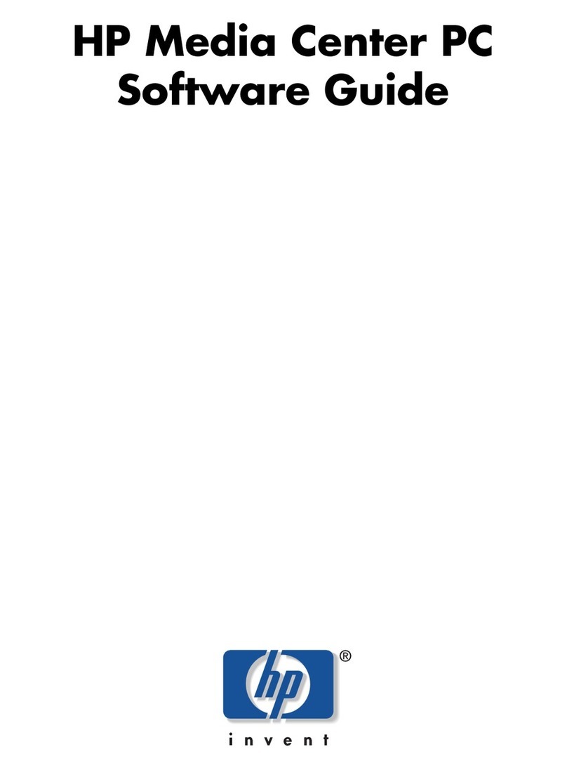 HP Media Center m1000 - Desktop PC Quick start guide