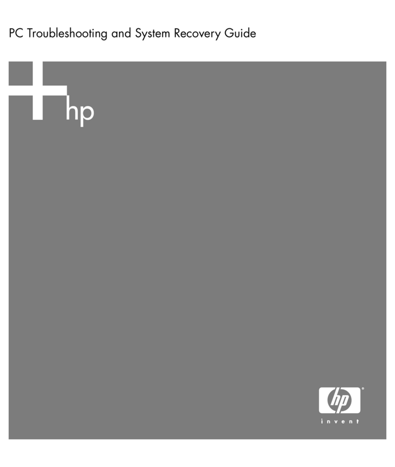 HP Pavilion t3100 - Desktop PC Operating instructions