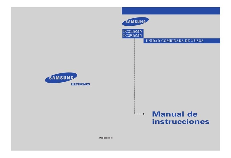 Samsung TC-29J6MN Manual de instrucciones