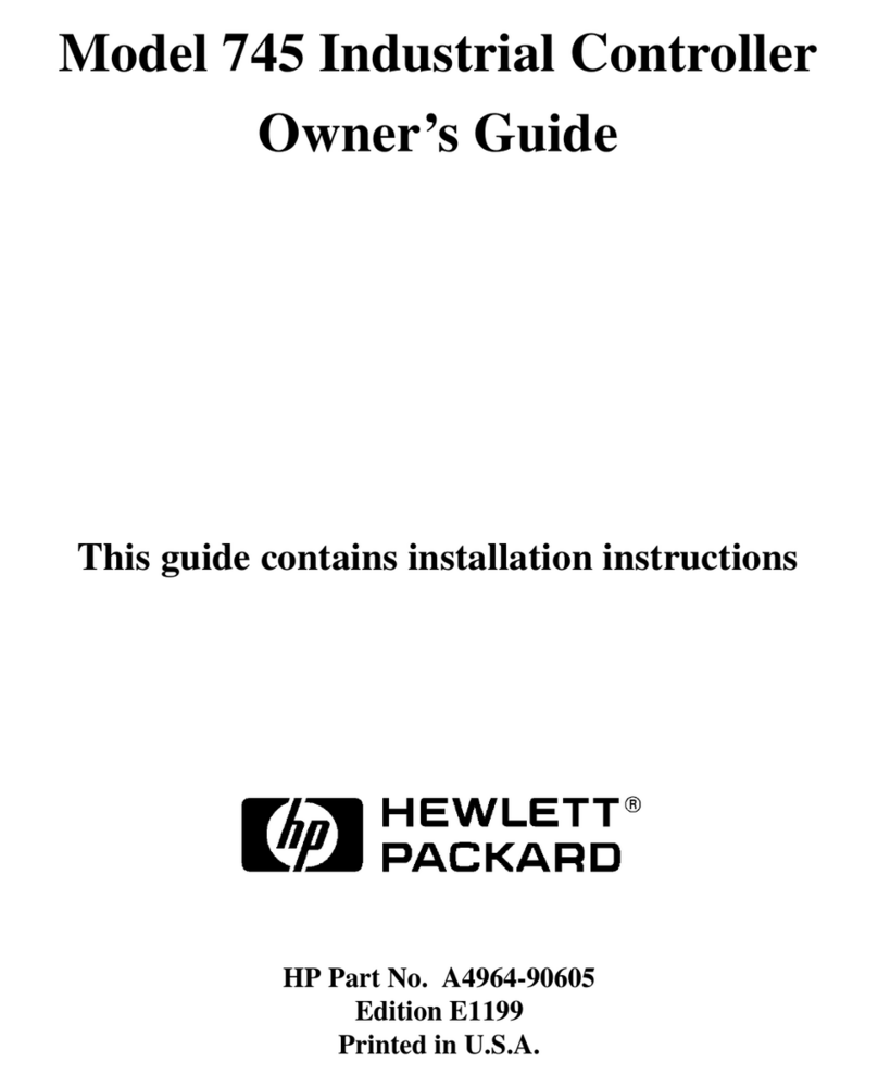 HP Model 745 - VME Workstation User manual