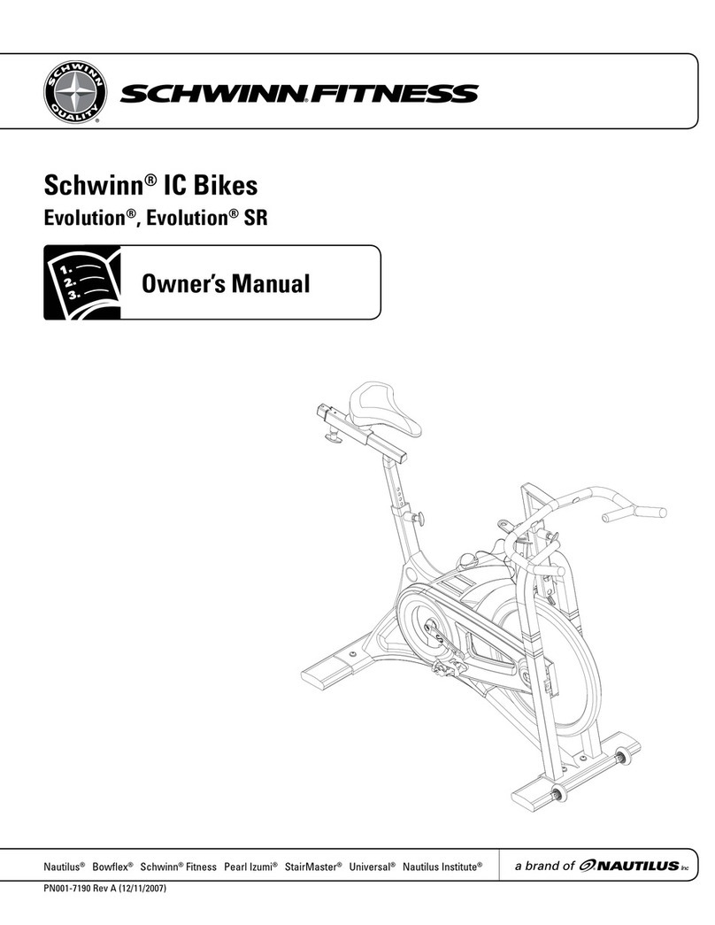 Schwinn Evolution Assembly User manual