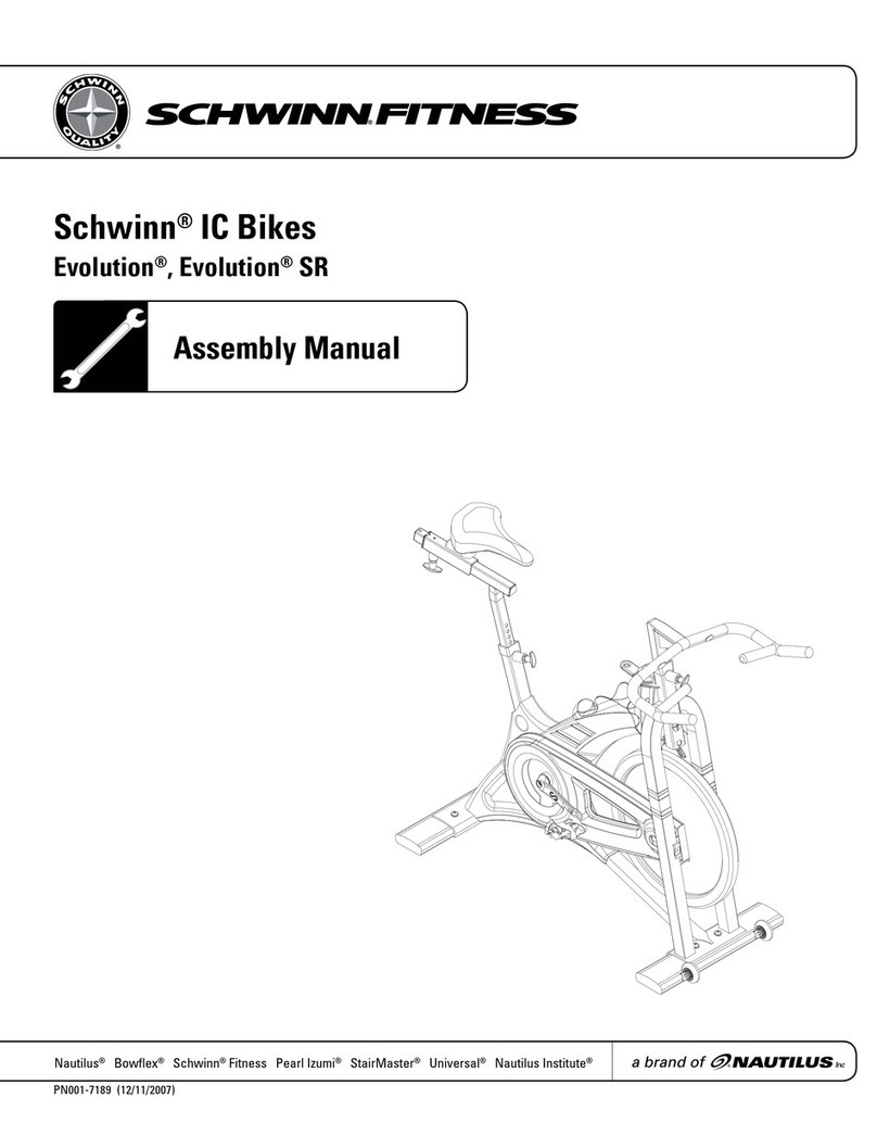 Schwinn Evolution Assembly Assembly manual