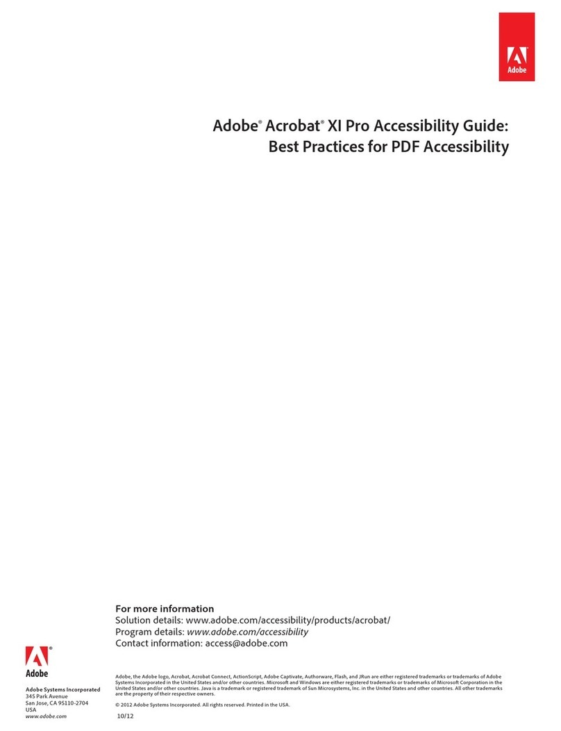 Adobe 09972554AD01A12 - Acrobat Pro - Mac manual
