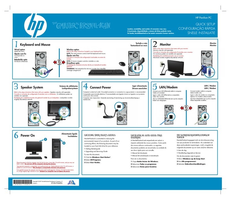 HP G3100 - Notebook PC Specification sheet HP G3100 - Notebook PC Specification sheet