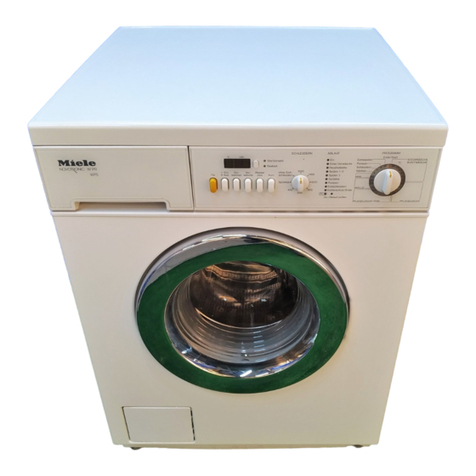 Miele W 919 WPS operating instructions