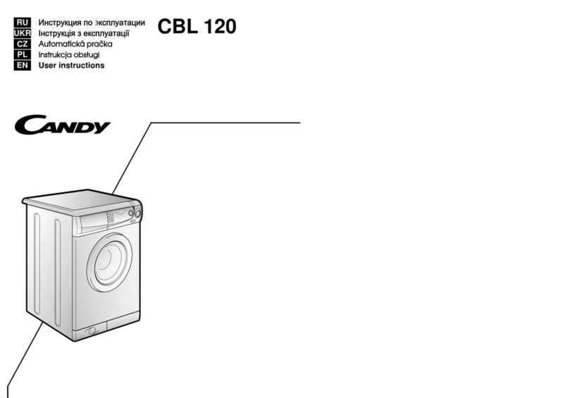Candy CBL 120 User manual