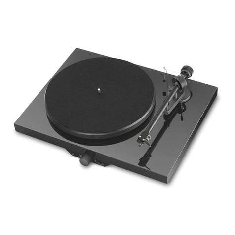 Pro-Ject Audio Systems Juke Box Esprit Instructions for use