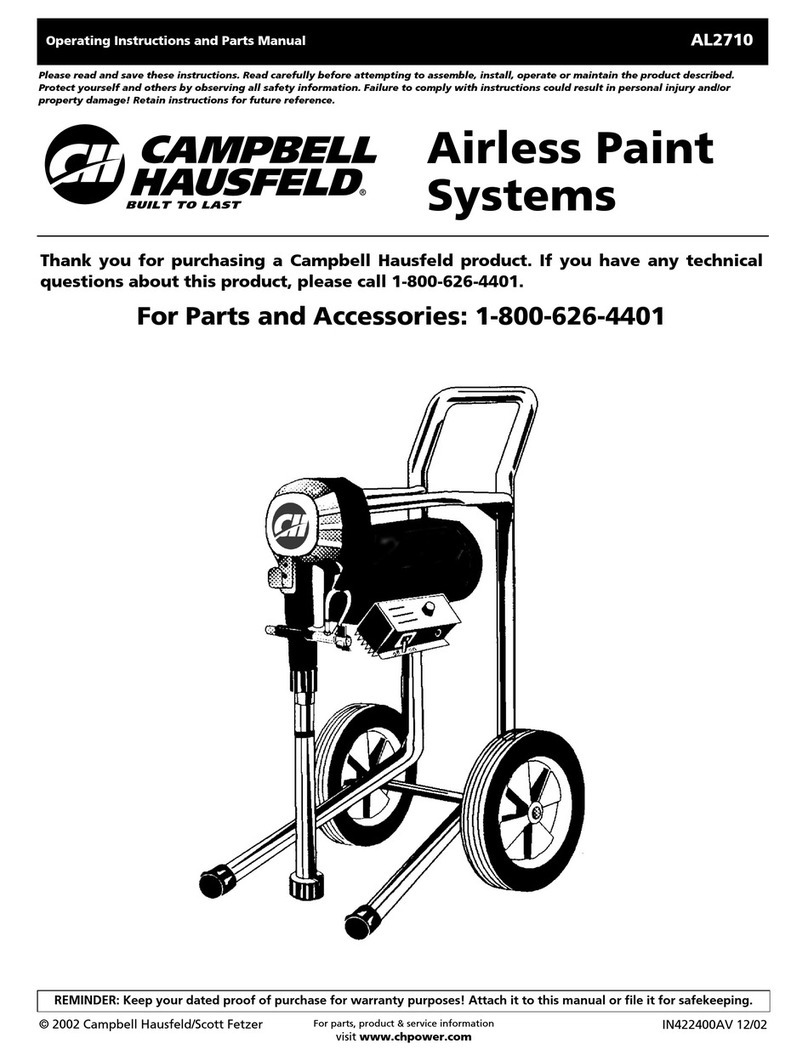 Campbell Hausfeld AL2710 Service manual