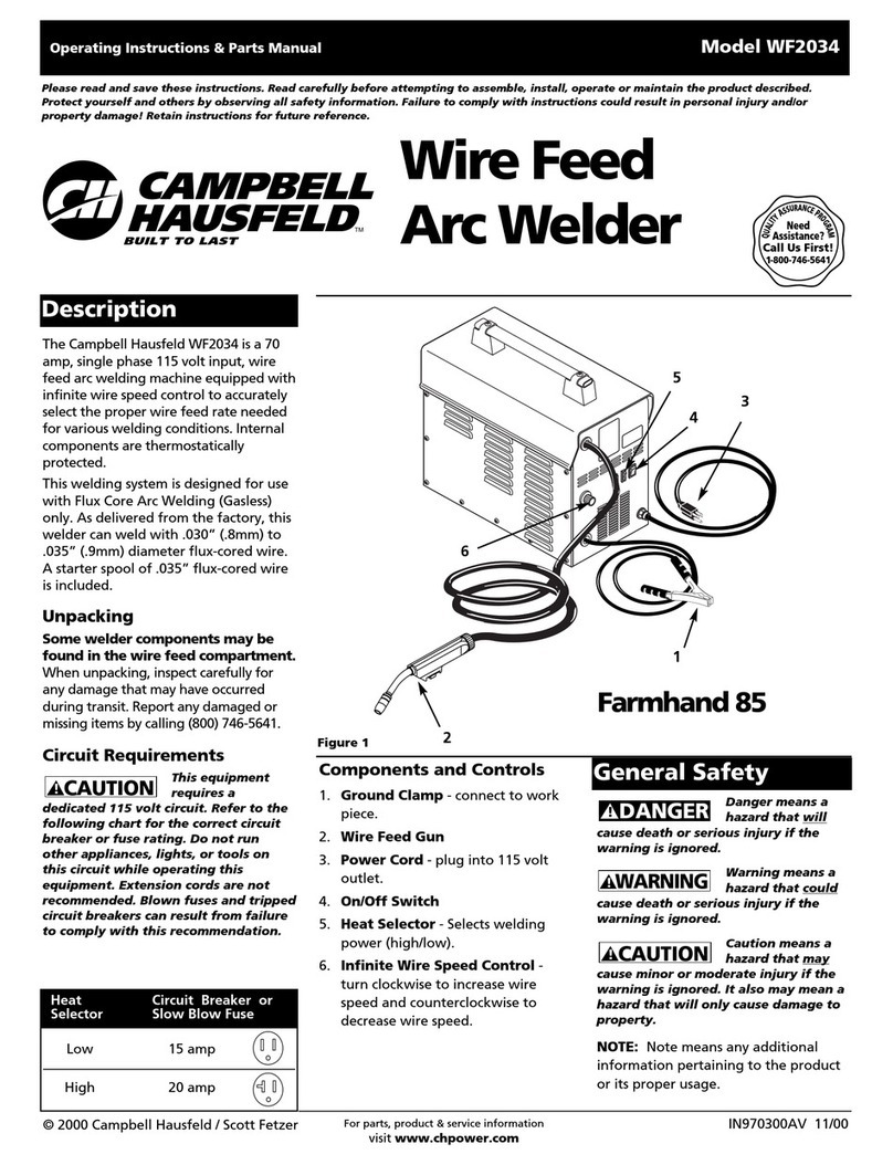 Campbell Hausfeld WF2034 Instructions for use Campbell Hausfeld WF2034 Instructions for use