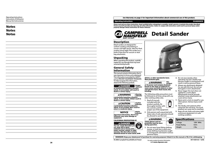 Campbell Hausfeld DG480000CK operating instructions