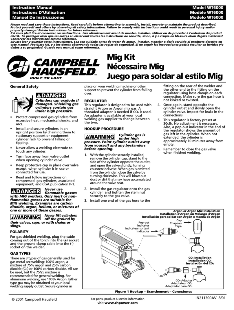 Campbell Hausfeld WT6000 User manual