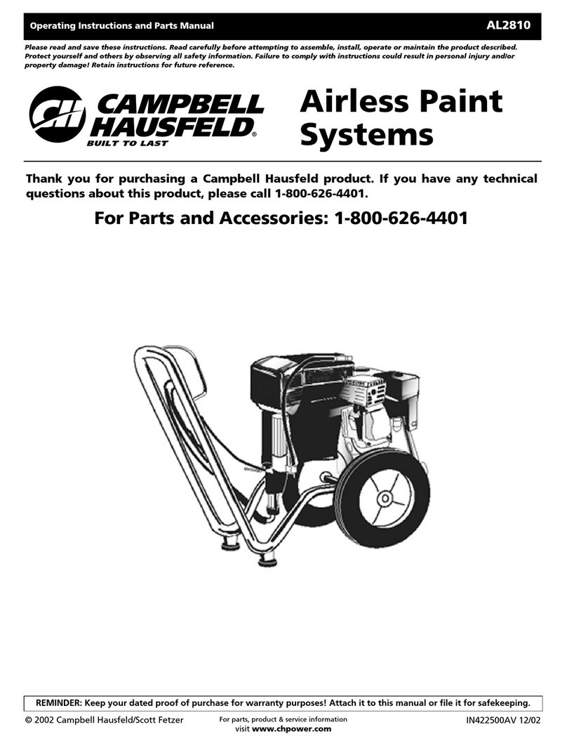 Campbell Hausfeld AL2810 Service manual