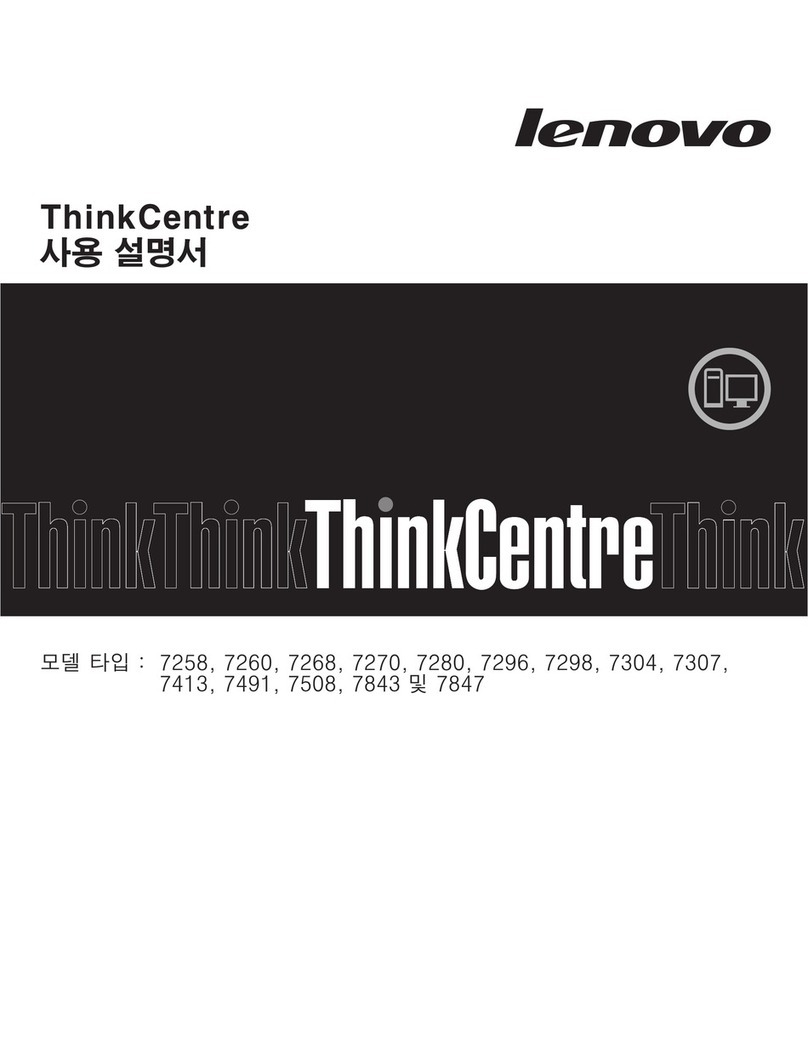Lenovo ThinkCentre M58e User manual