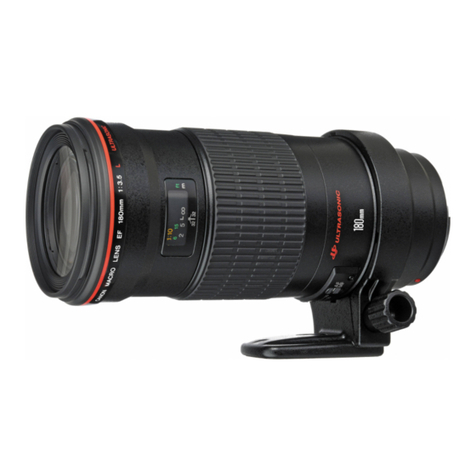 Canon EF 180mm f/3.5L MACRO USM Instruction Manual