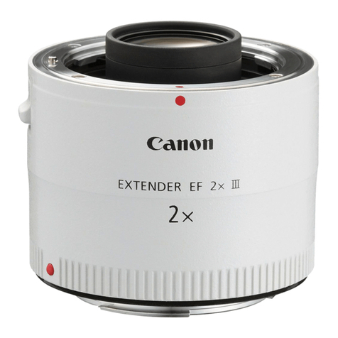 Canon EXTENDER EF 2.0x parts catalog