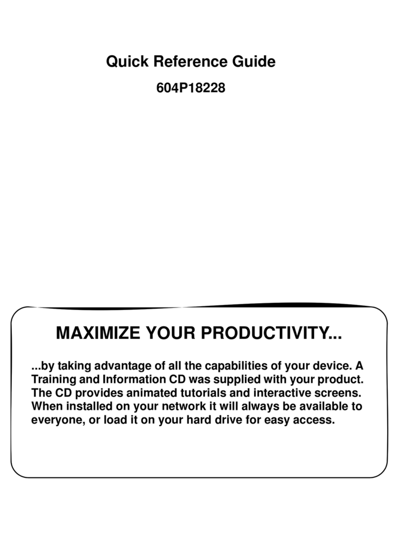 Xerox 604P18228 User manual