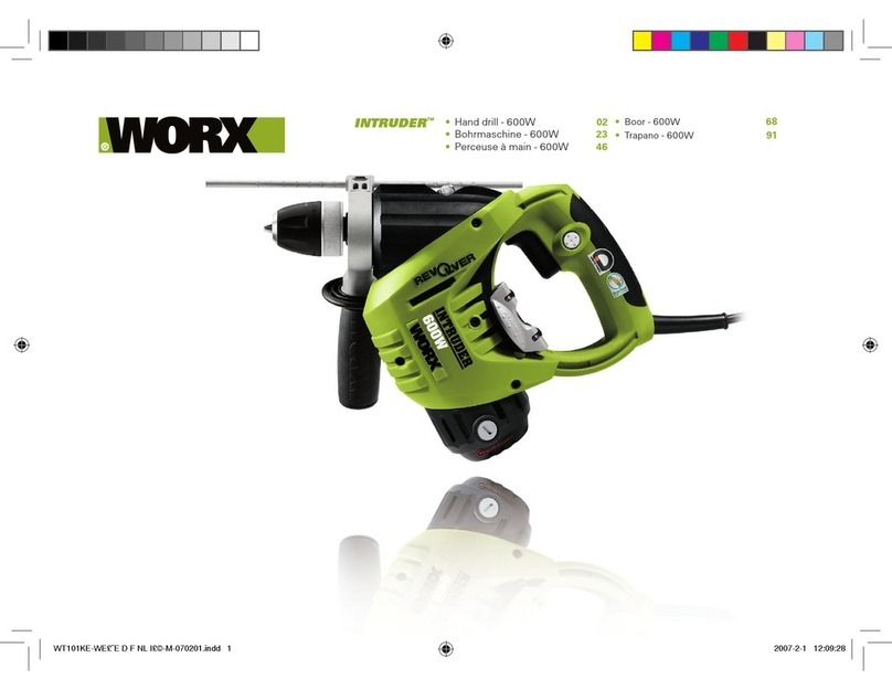 Worx Intruder WT101KE manual