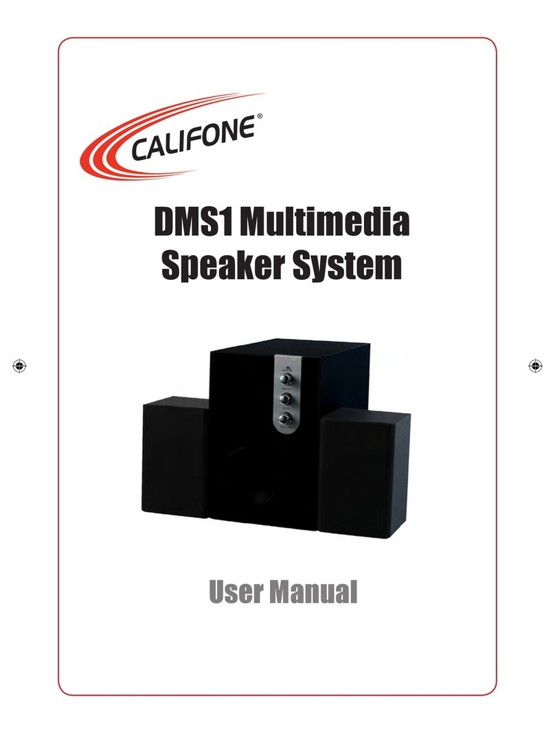 Califone DMS1 user manual