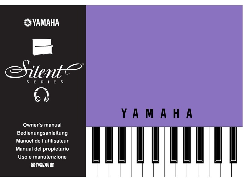 Yamaha Silent Series User manual