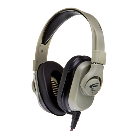 Califone HPK-series user manual
