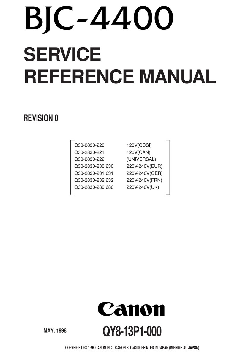 Canon BJC-4400 Series User manual