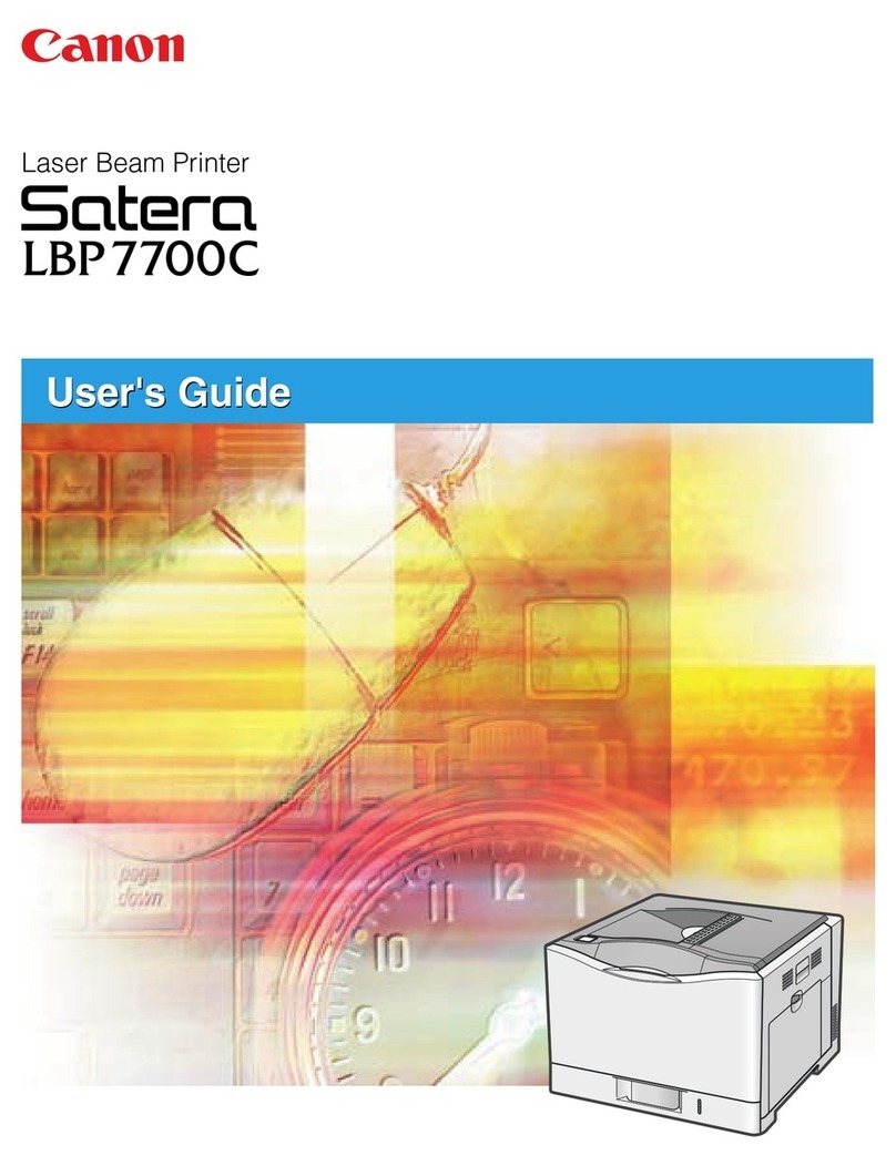 Canon Satera LBP7700C User manual