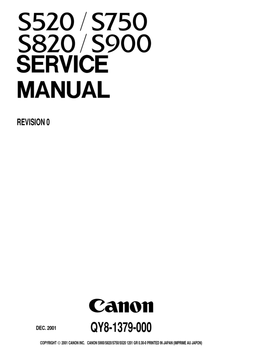 Canon S520 User manual