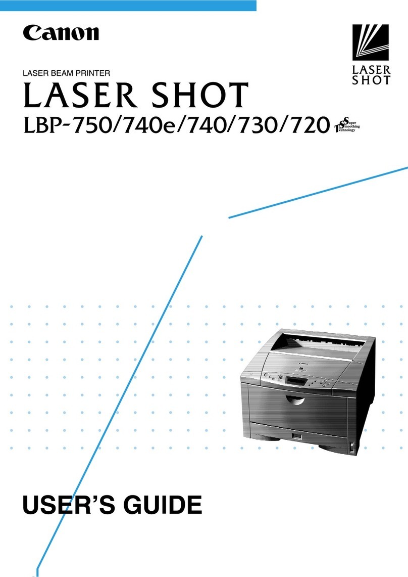 Canon LASER SHOT LBP-720 User manual