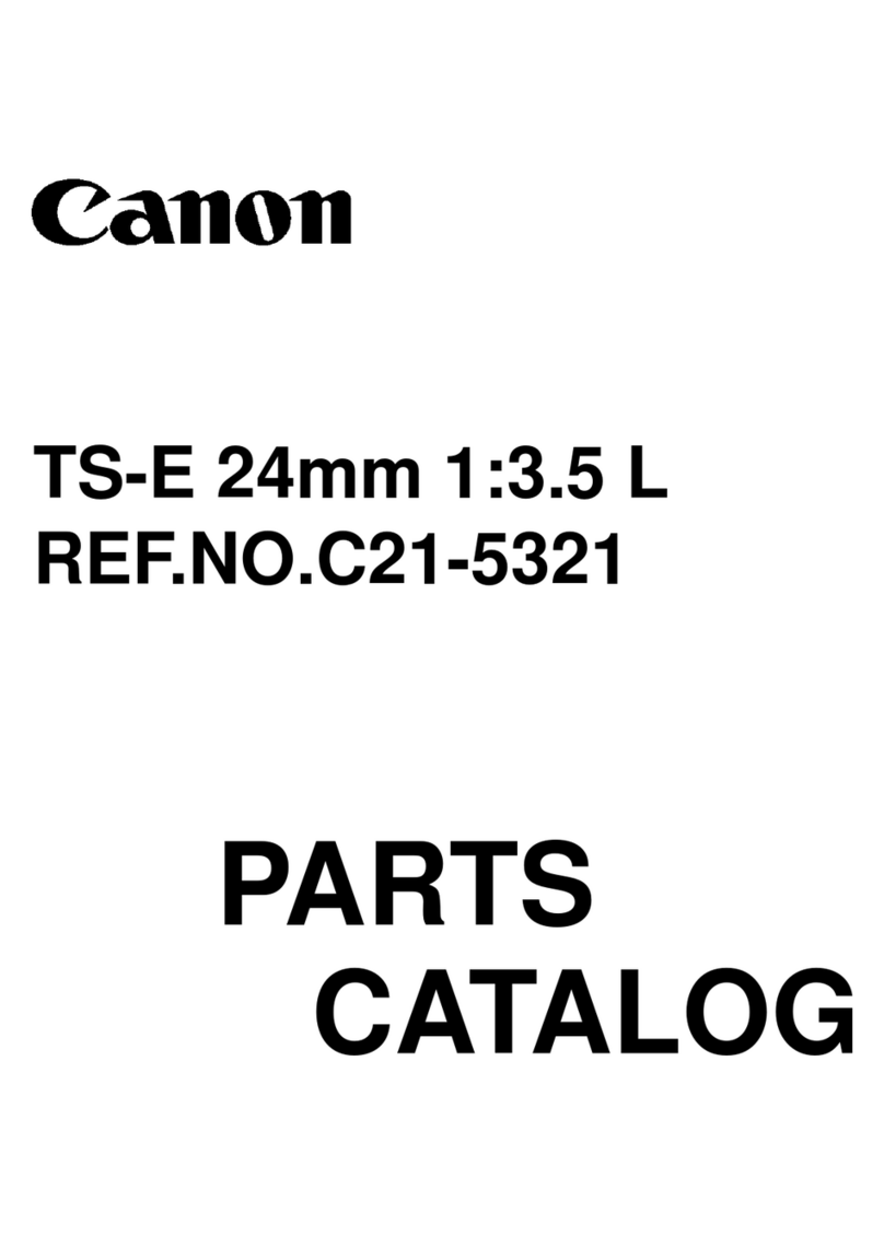 Canon TS-E 24mm 1:3.5 L parts catalog