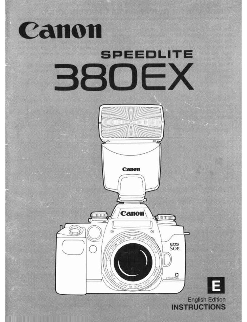 Canon Speedlite 380EX instructions