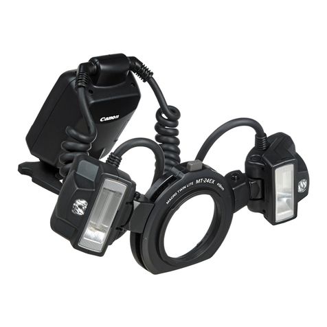 Canon Macro Twin Lite MT-24EX Instruction Manual