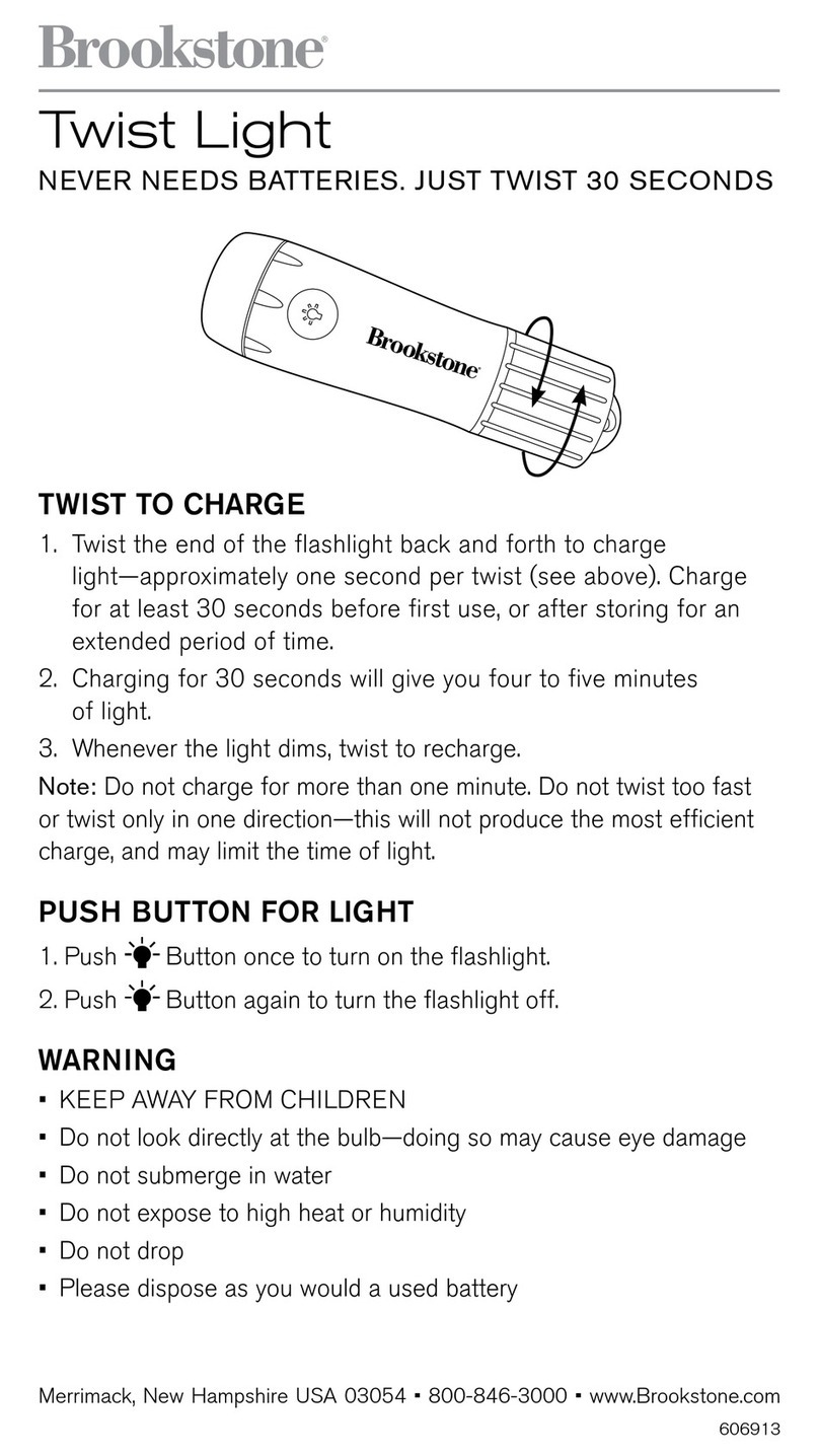 Brookstone Twist Light manual