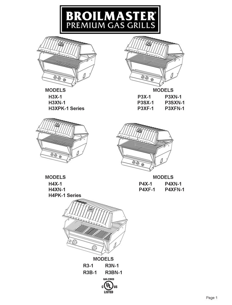 Broil King H3X-1 manual Broil King H3X-1 manual