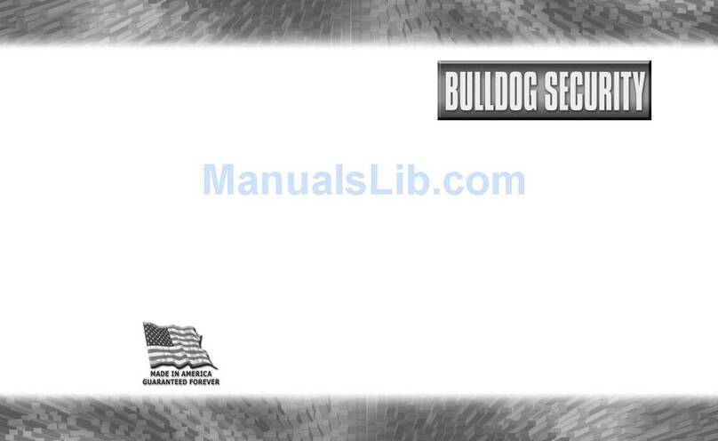 Bulldog Security Deluxe 12I Instruction Manual