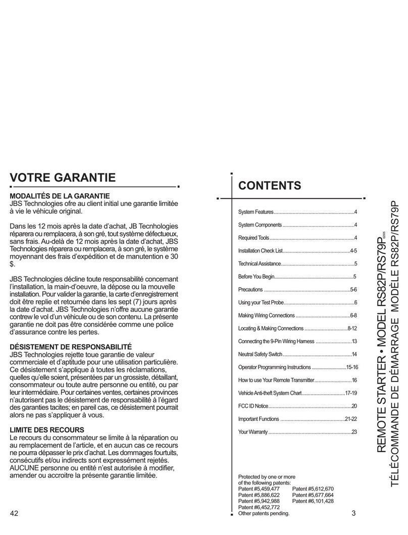 Bulldog Security RS82P User manual