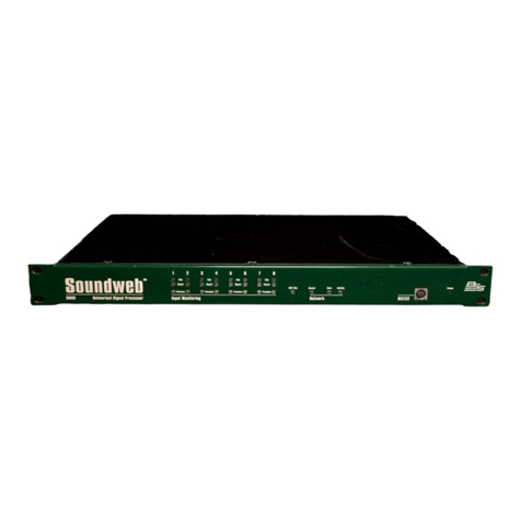 BSS Audio Soundweb 9088 installation guide