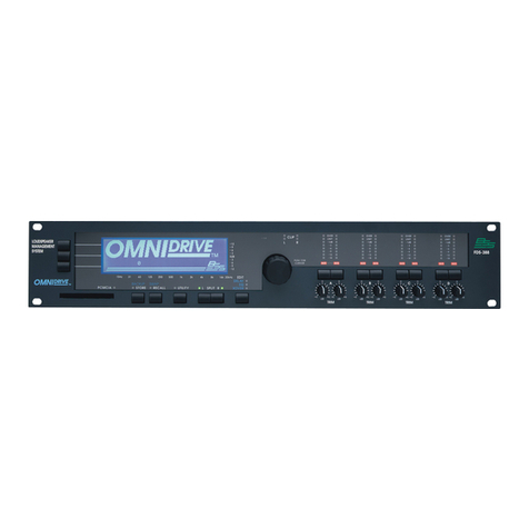 BSS Audio Omnidrive FDS-388 user manual