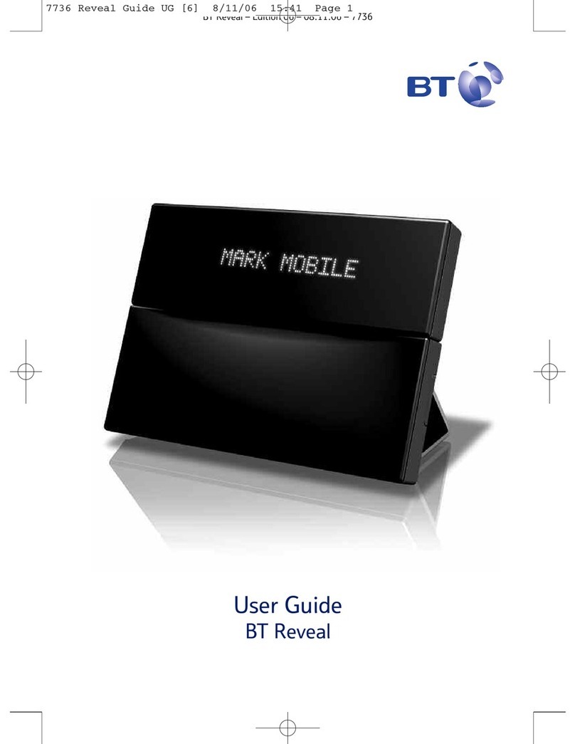BT Reveal user guide