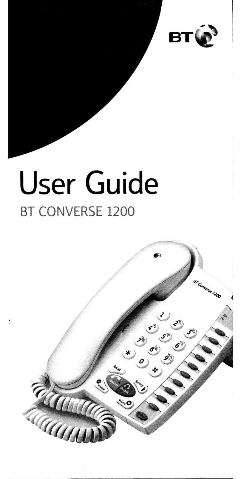 BT Converse 1200 user guide