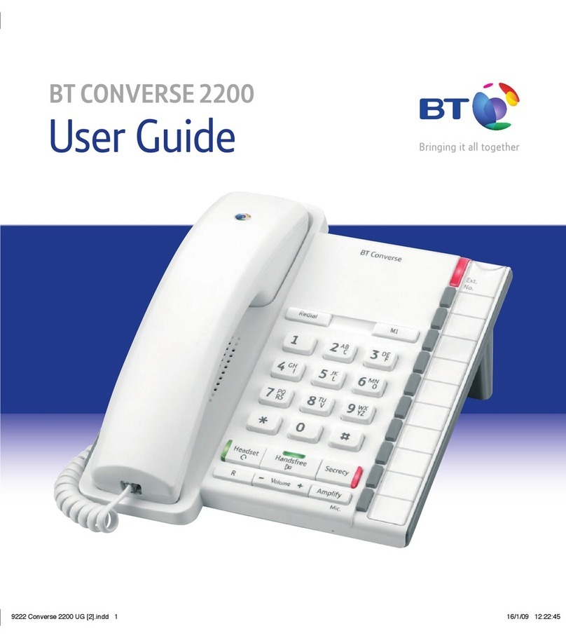 BT Converse 2200 User manual
