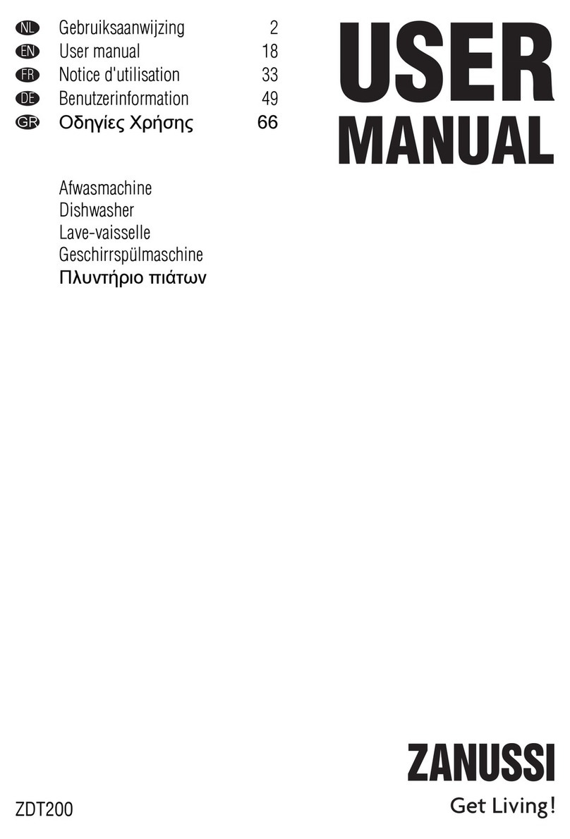 Zanussi ZDT200 user manual