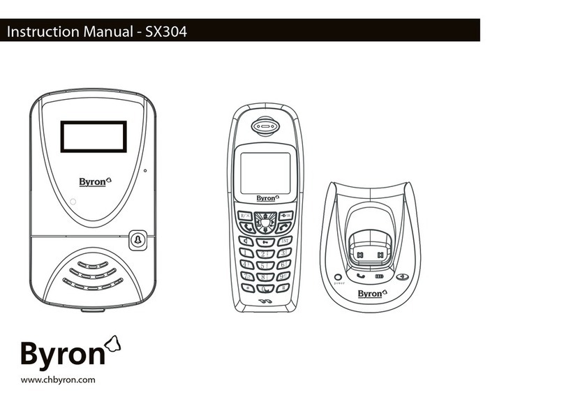 Byron SX304 instruction manual