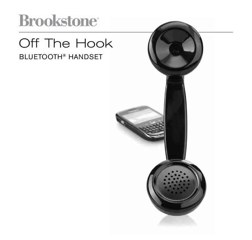 Brookstone Off The Hook manual