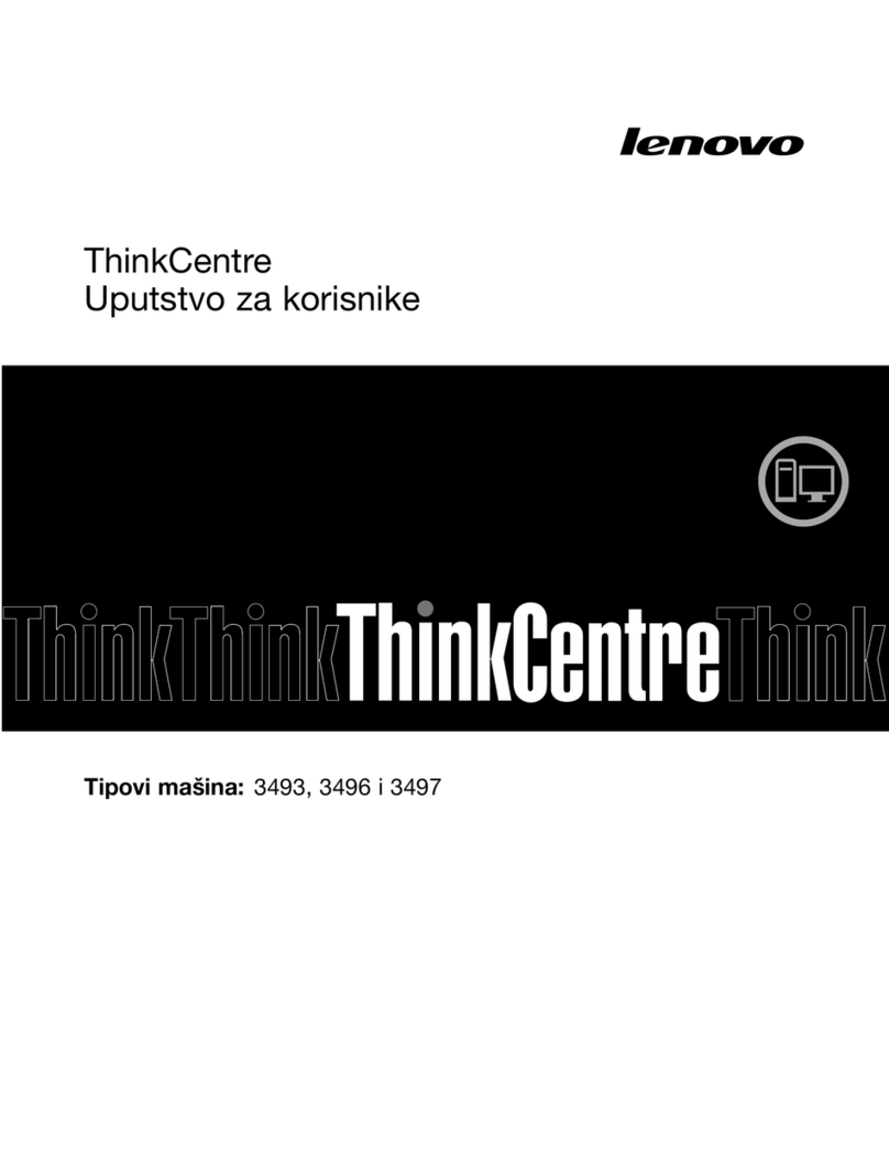 Lenovo ThinkCentre Edge 72 Uputstvo za korisnike