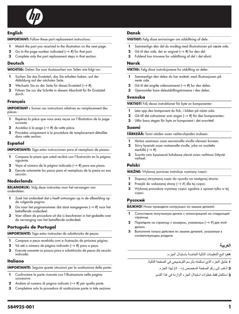 HP Pavilion Elite E-300 - Desktop PC manual