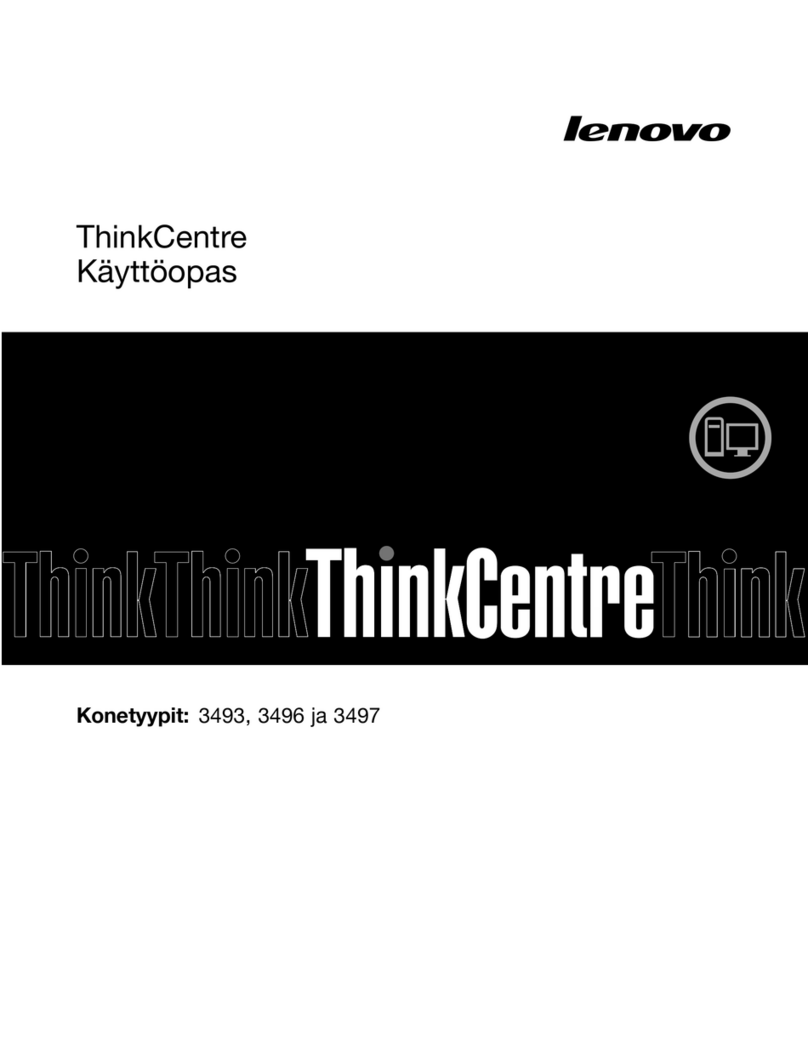 Lenovo ThinkCentre Edge 72 Troubleshooting guide