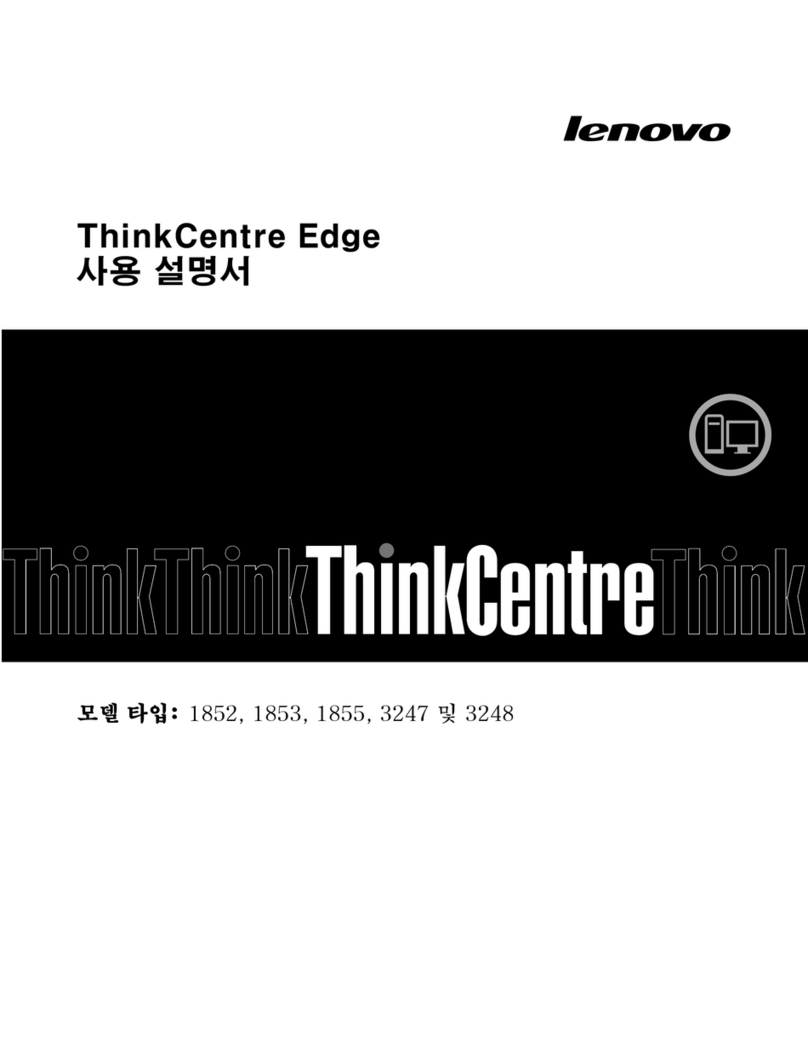 Lenovo ThinkCentre Edge 91 User manual Lenovo ThinkCentre Edge 91 User manual