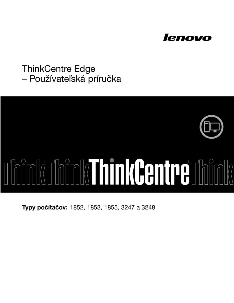 Lenovo ThinkCentre Edge 91 Používateľská príručka Lenovo ThinkCentre Edge 91 Používateľská príručka