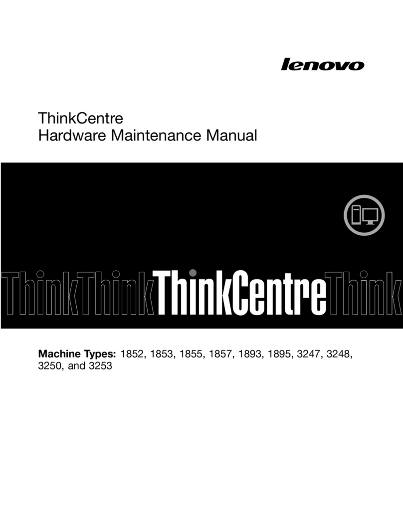 Lenovo ThinkCentre Edge 91 Owner's manual