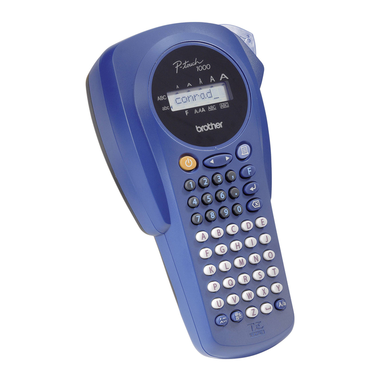 Brother Innov-is 1000 User manual